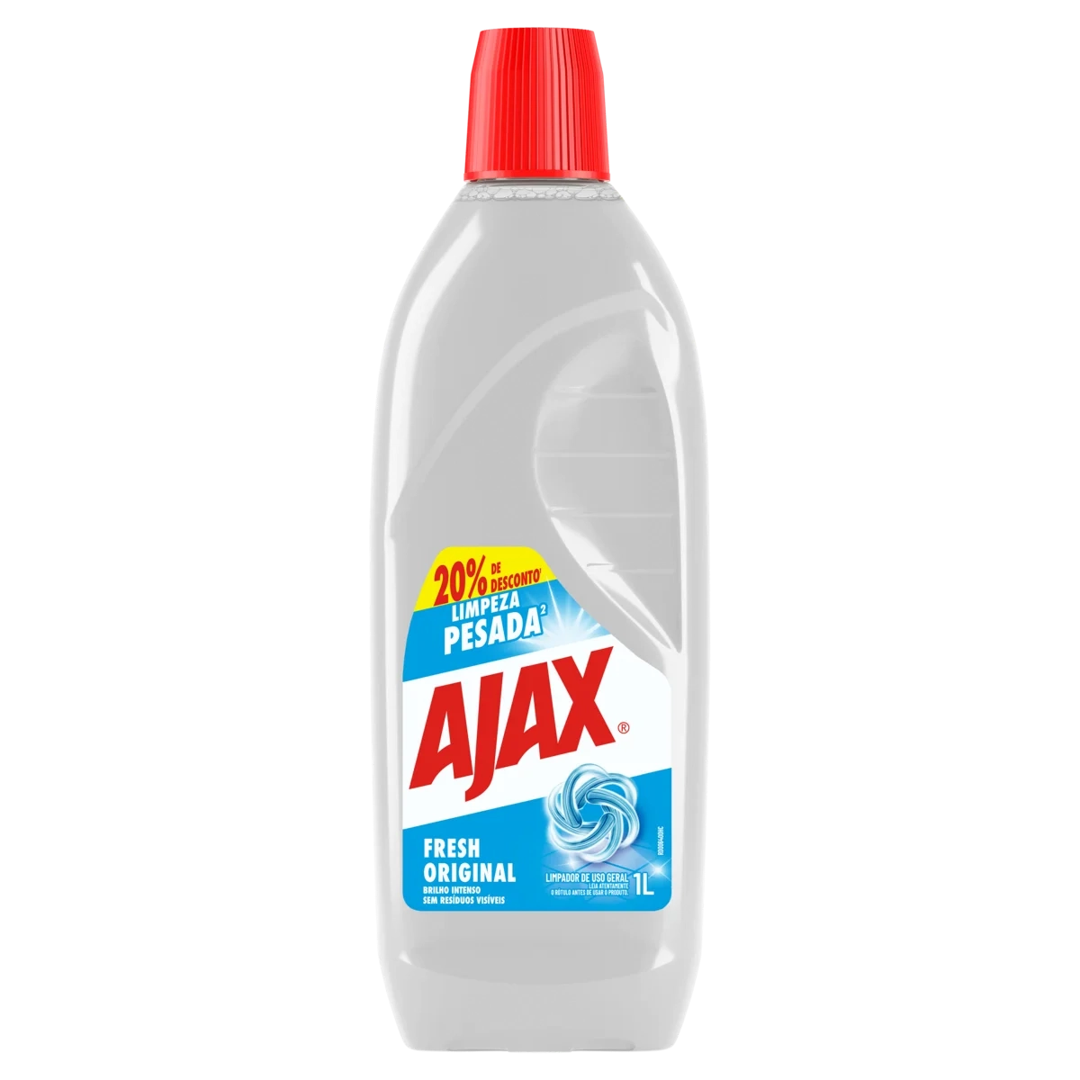 Limpador Uso Geral Ajax Fresh Original Frasco 800ml Grátis 20 De Desconto