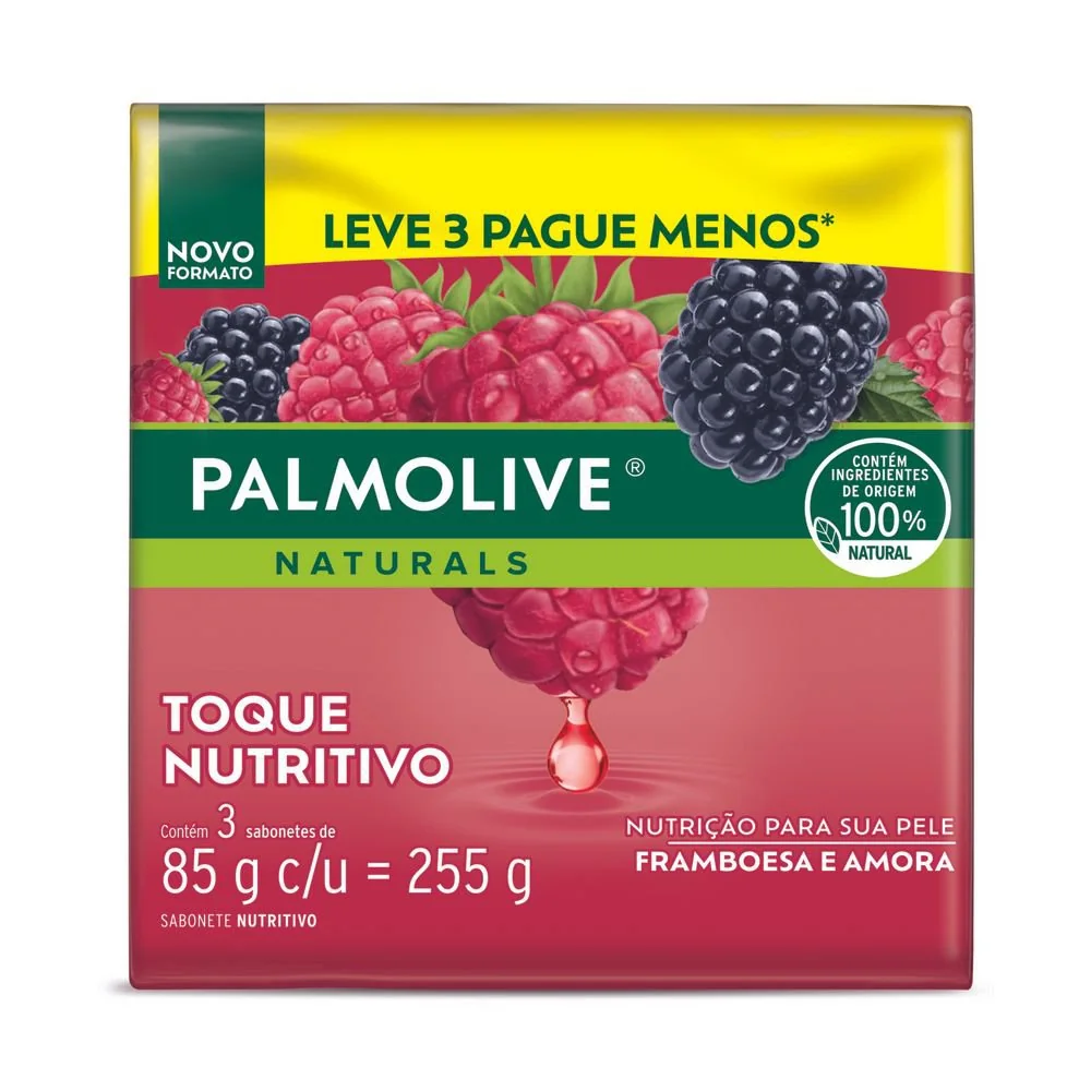 Sab Palm Nat Hidr Intensiva Framboesa E Amora 85g C/3