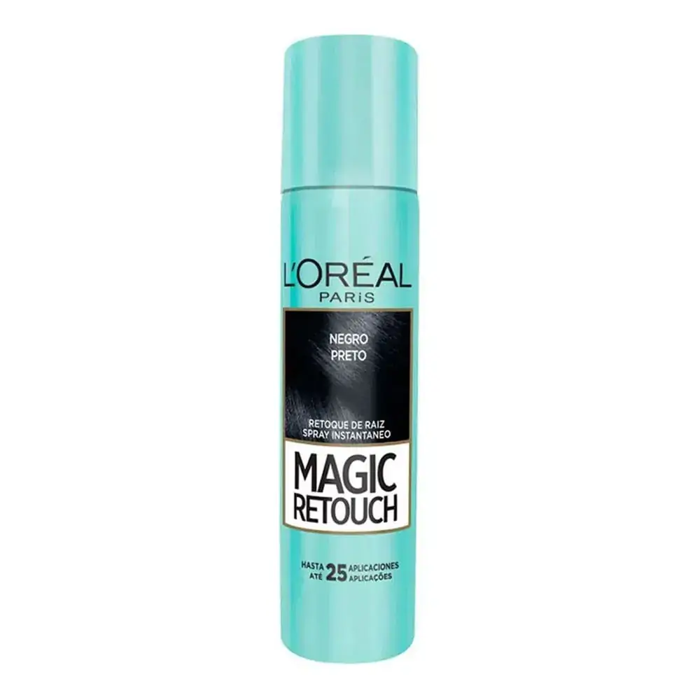 Retoque De Raiz Spray Preto Loréal Paris Frasco 75ml