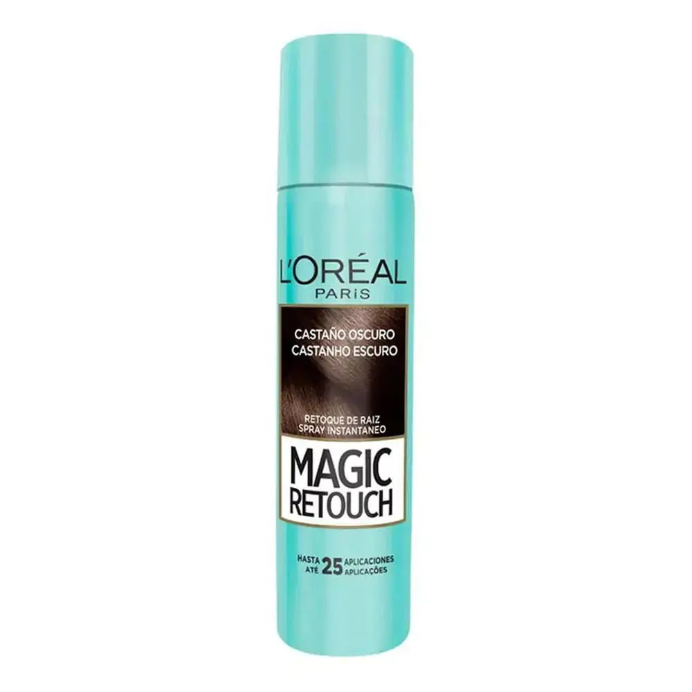 Retoque De Raiz Spray Castanho Escuro Loréal Paris Frasco 75ml