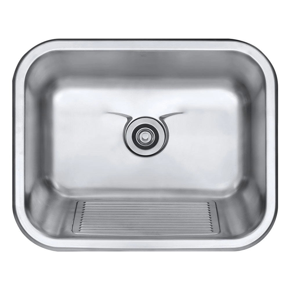 Cuba Tanque De Aço Inox Escovado 1mm C100 55x45x22,5 Cm