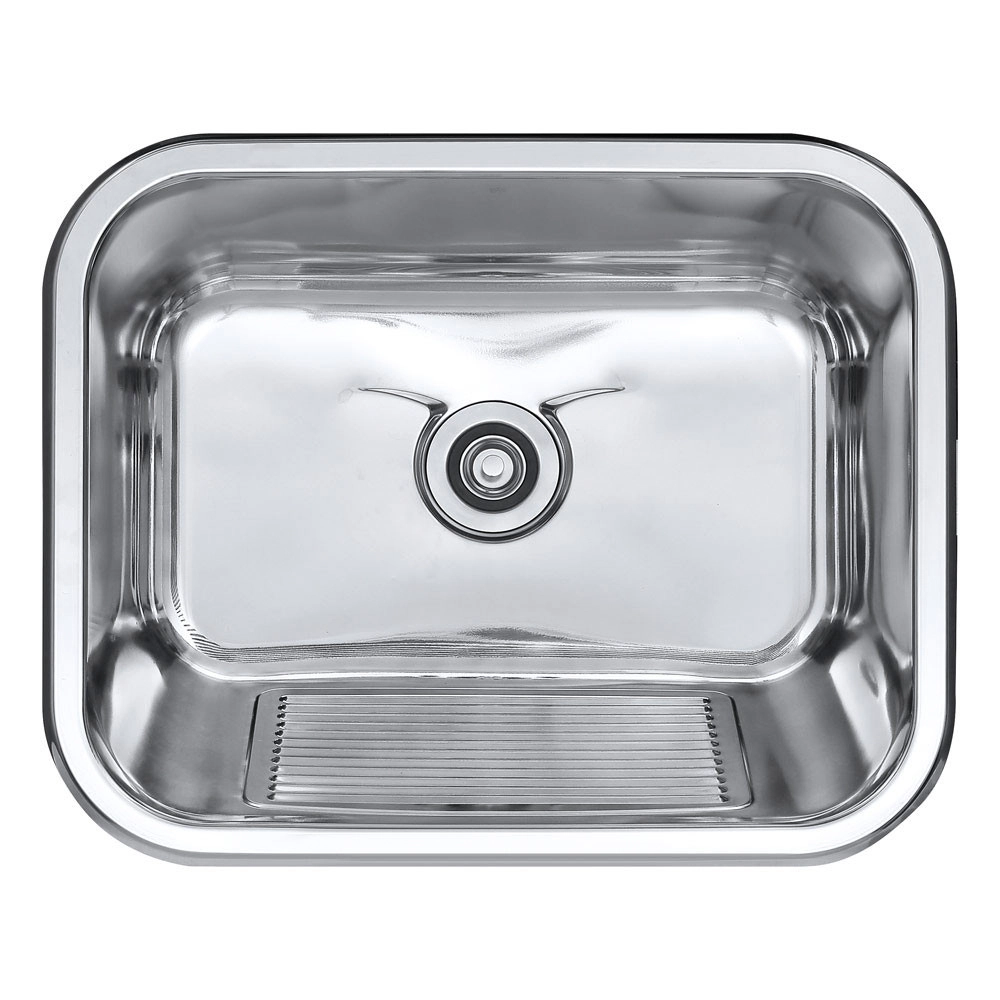 Cuba Tanque De Aço Inox 1mm Alto Brilho C100 55x45x22,5 Cm