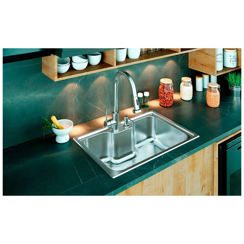 Kit Cuba Gourmet Arell Kameel Inox Escovado Com Acessórios