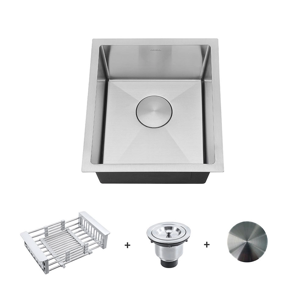 Kit Cuba Gourmet Com Acessórios Solo 35x40 E Válvula E Tampa Decorativa E Escorredor Arell
