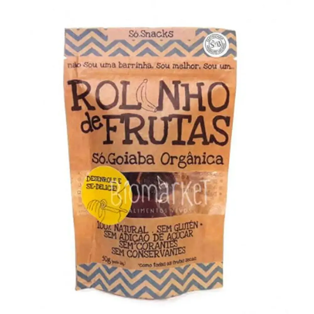 Rolinho De Frutas Só Goiaba 50g So.snacks