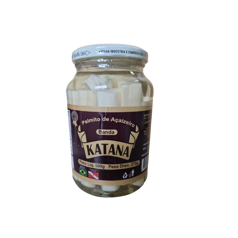 Palmito Katana Acaizeiro Banda 500g