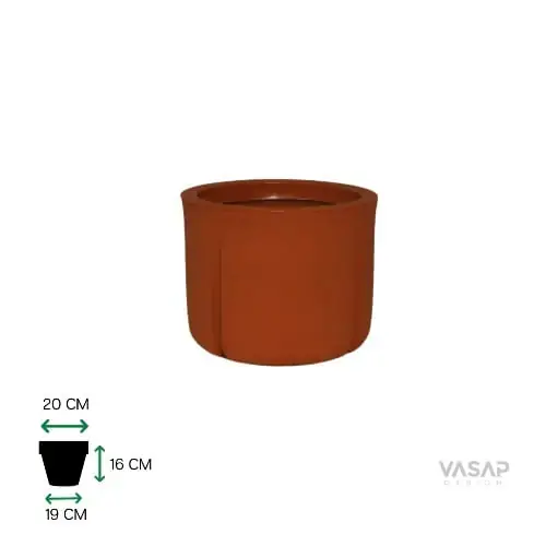 Vaso Karaja 16 Terracota 6795 Vasart