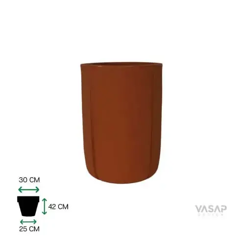 Vaso Karaja 42 Terracota 6799 Vasap