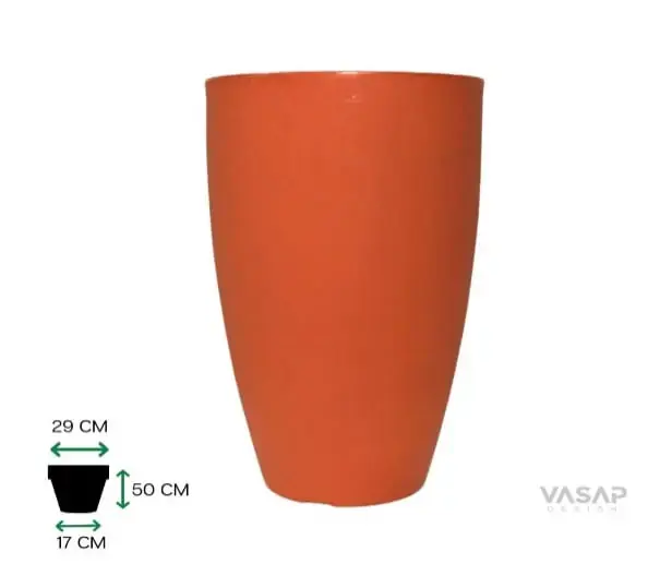 Vaso Vietnamita 50 Terracota 6808 Vasart