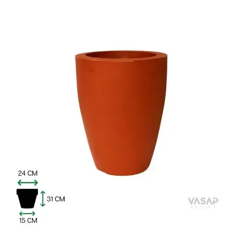 Vaso Vietnamita 31 Terracota 6803 Vasart