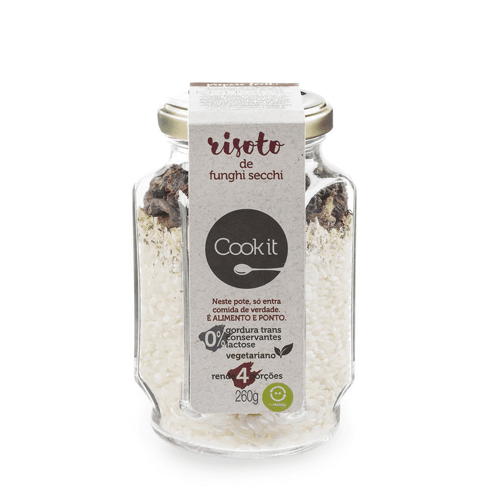 Risoto De Funghi Secchi Cook It 260g