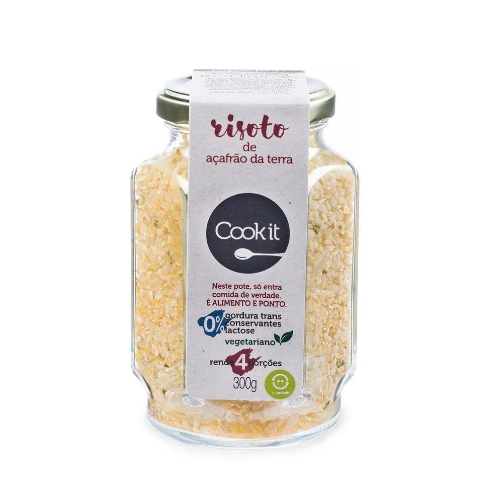 Risoto De Acafrao Da Terra Cook It 260g