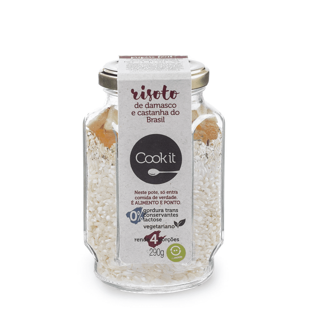 Risoto De Damasco E Cast Brasil Cook It 260g