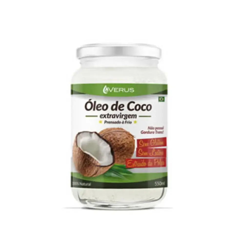 Oleo De Coco Extravirgem 550ml Verus