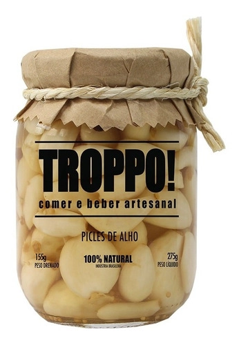Picles Alho Troppo 275g