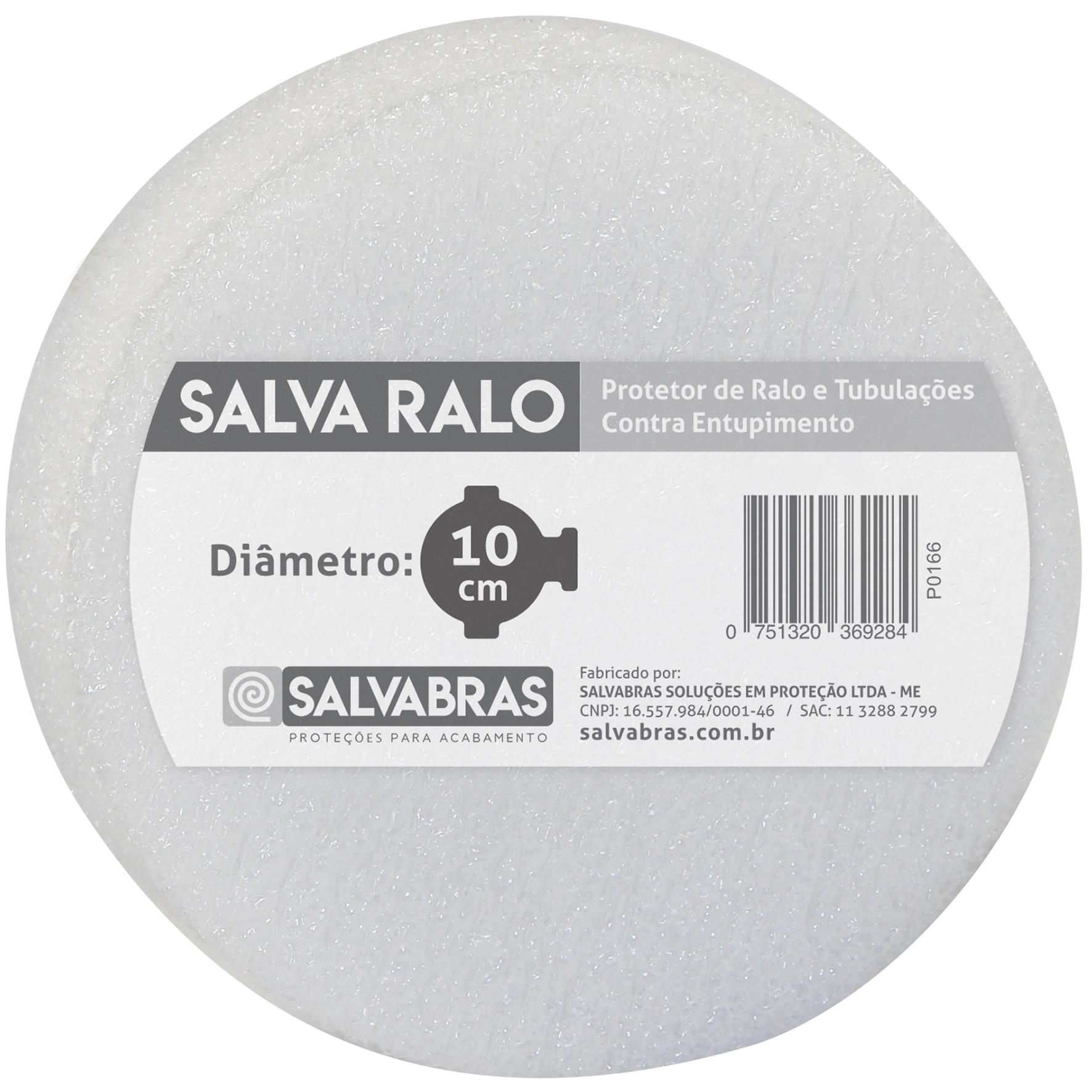 Protetor de Ralo e Tubulações 10cm Salva Ralo
