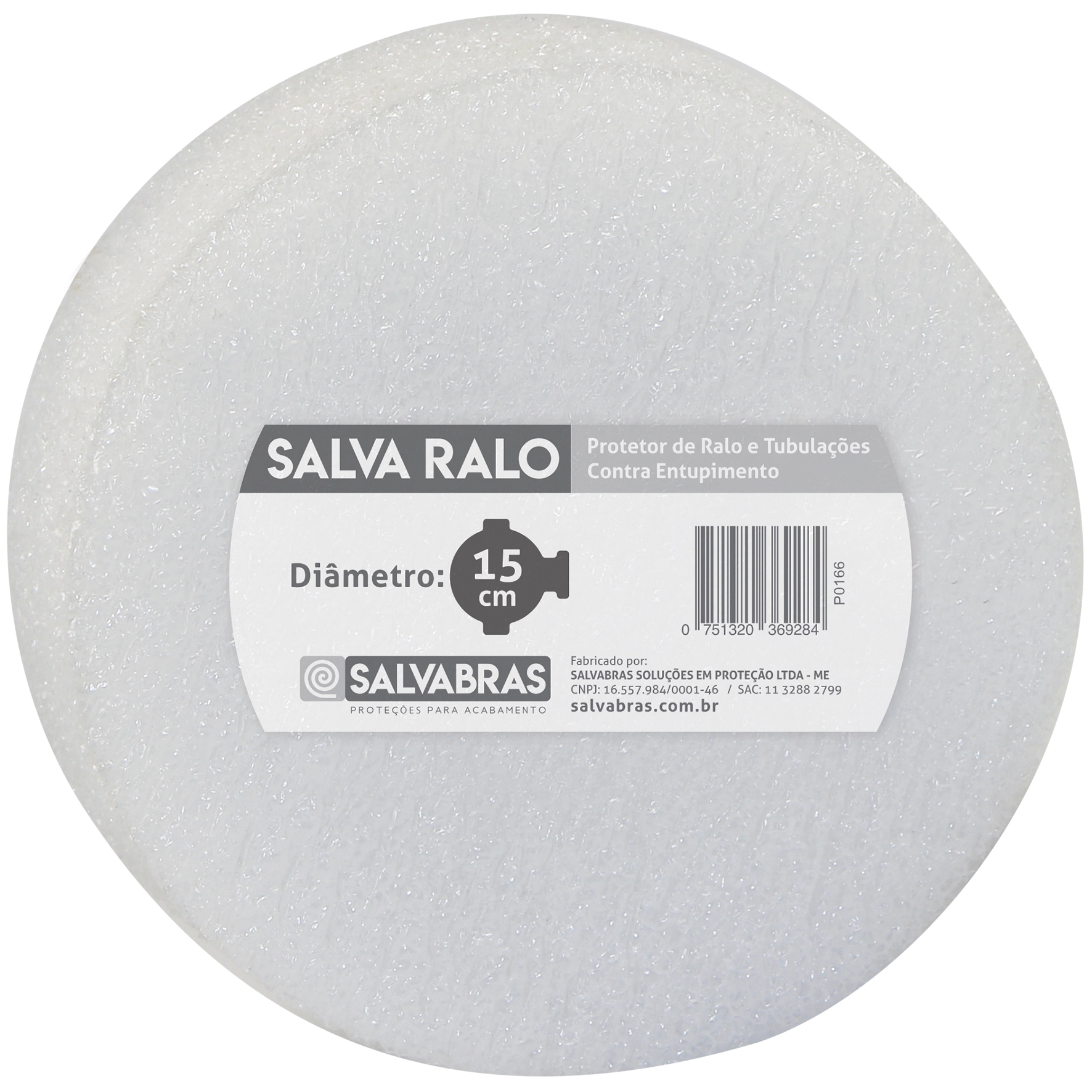 Protetor de Ralo e Tubulações 15cm Salva Ralo