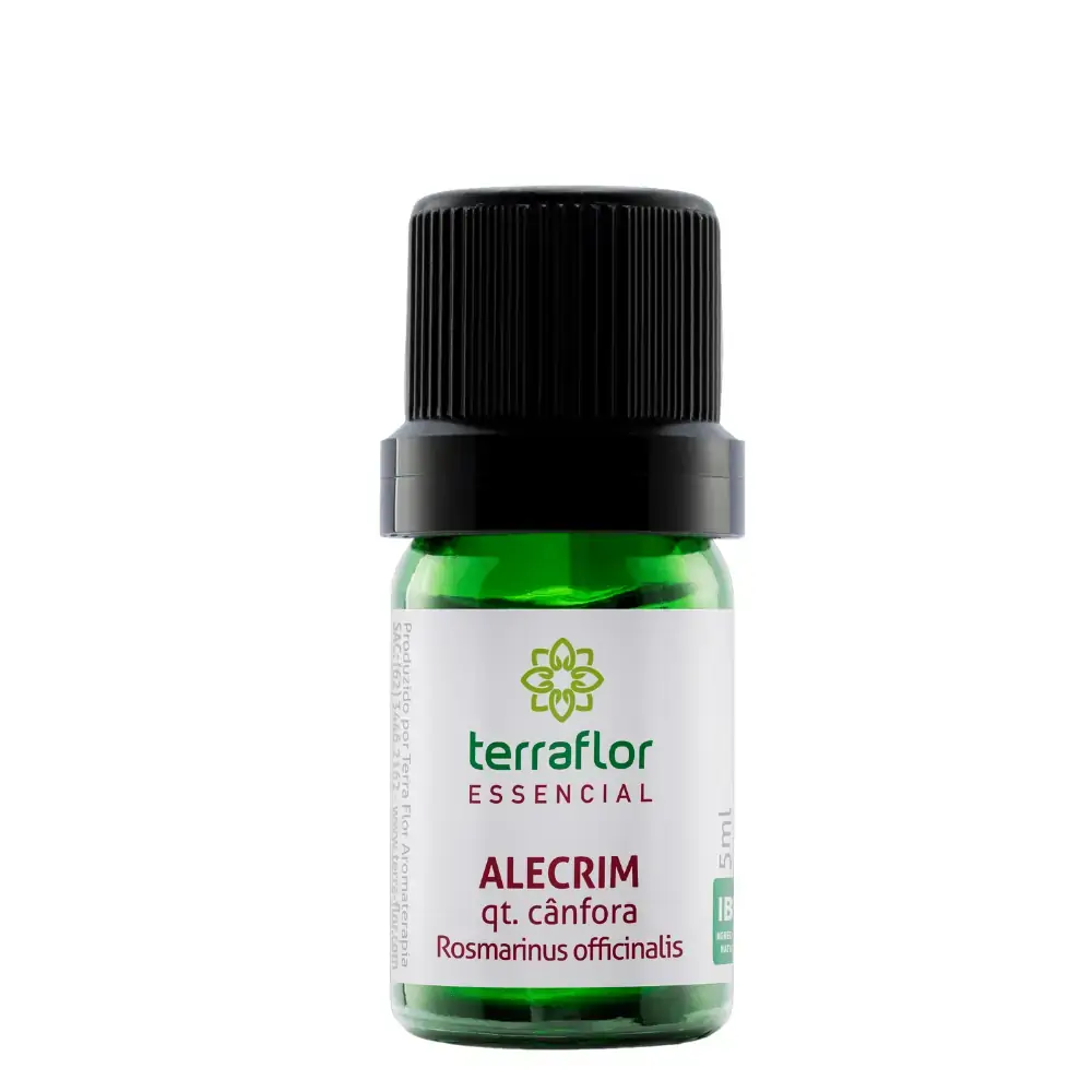 Óleo Essencial de Alecrim QT. Cânfora 5ml - Terra Flor