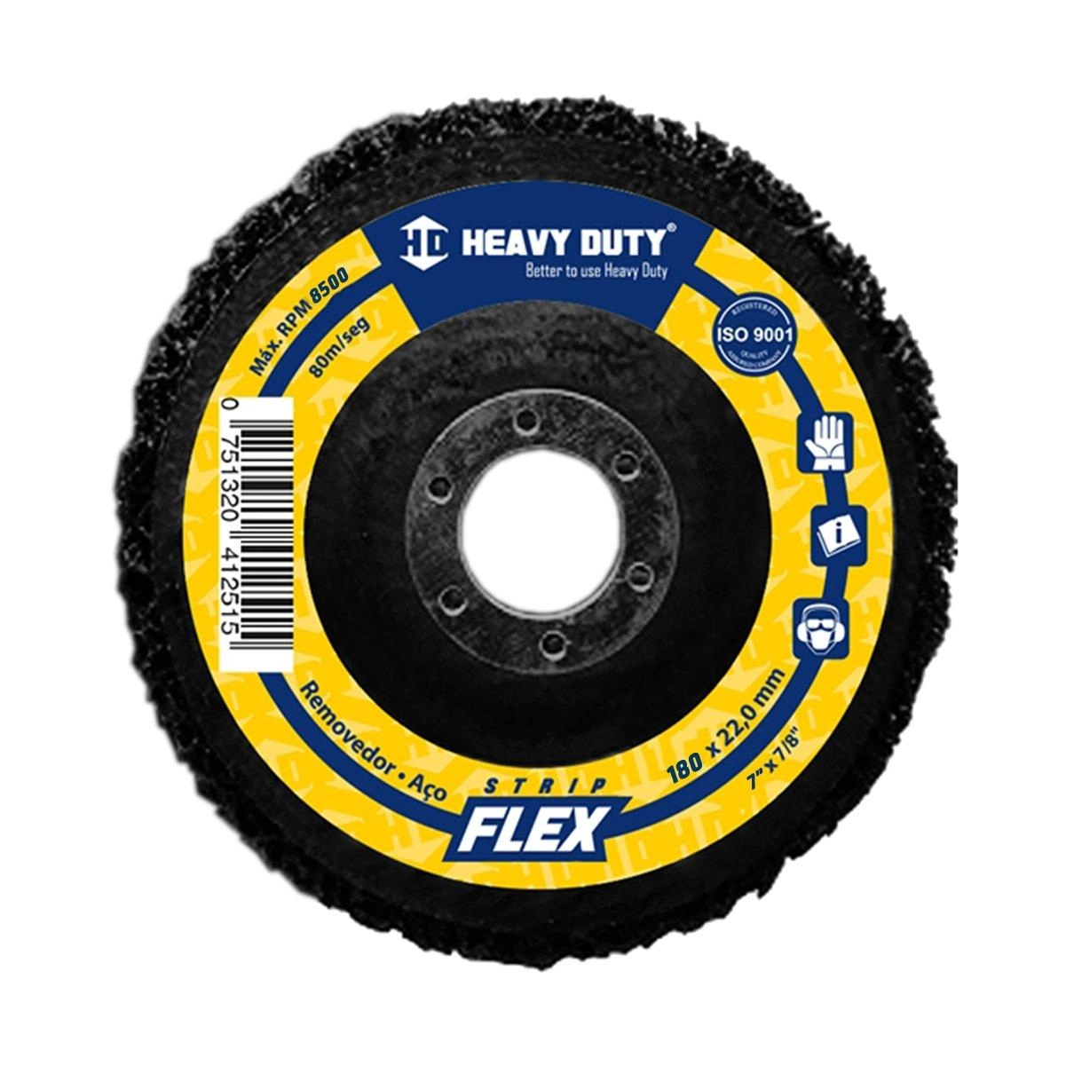 Disco Removedor Strip Flex 180mmx22mm - Heavy Duty