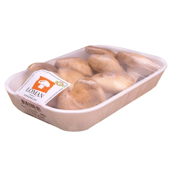 Cogumelo Shiitake Loman Cogumelos Bandeja 200g