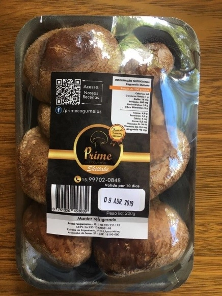 Cogumelo Shitake 200g Bandeja