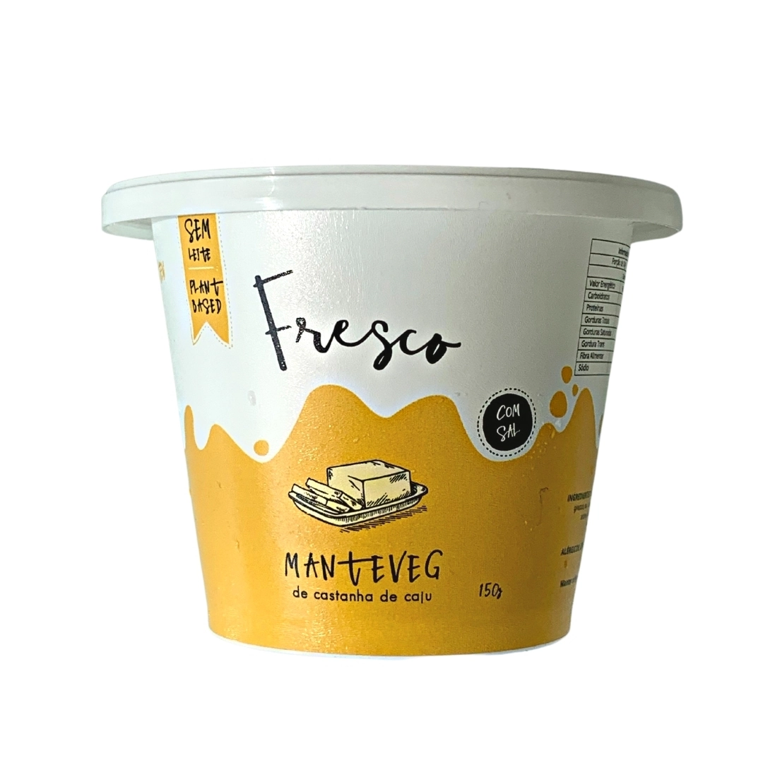 Manteiga Eat Fresco 150g Vegana De Cast.caju