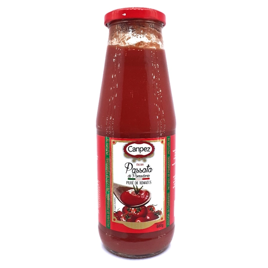 Purê De Tomate Canpez Vidro 680g
