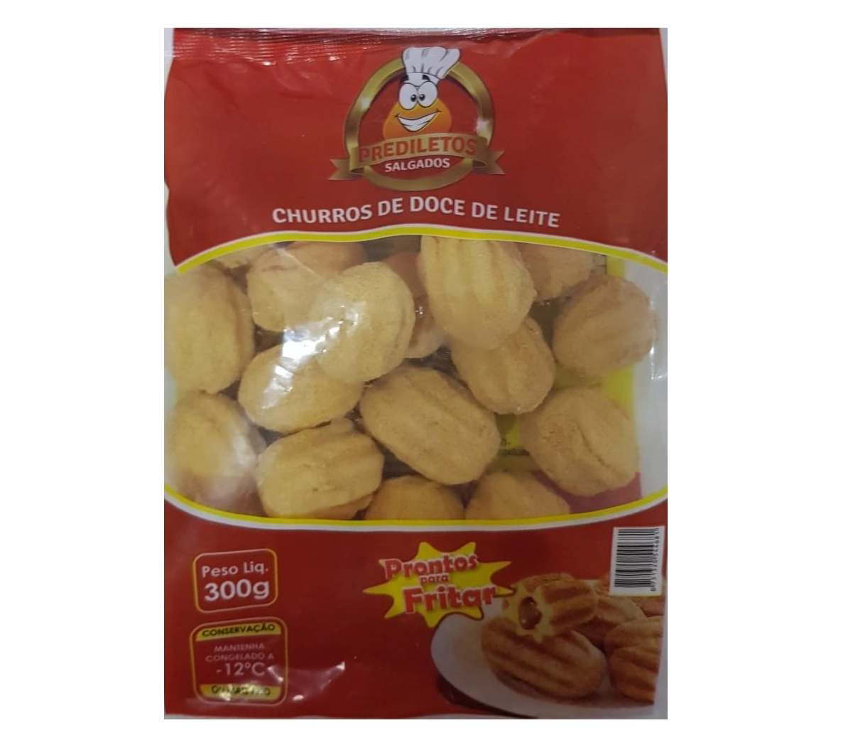 Churros Predileto 300g Doce De Leite