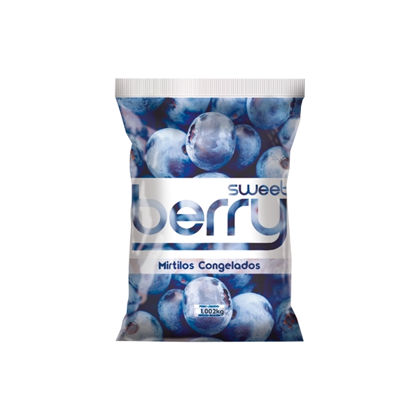 Mirtilo Congelado Sweet Berry Pacote 1,002kg