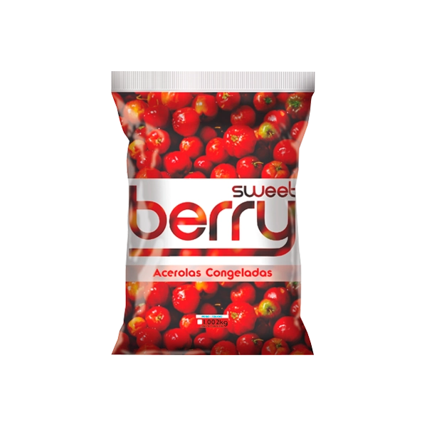 Acerola Congelada Sweet Berry Pacote 1,002kg