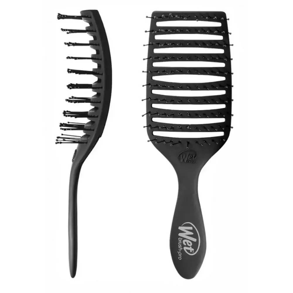 Wet Brush Esc Cab Raquete Vazada Preta