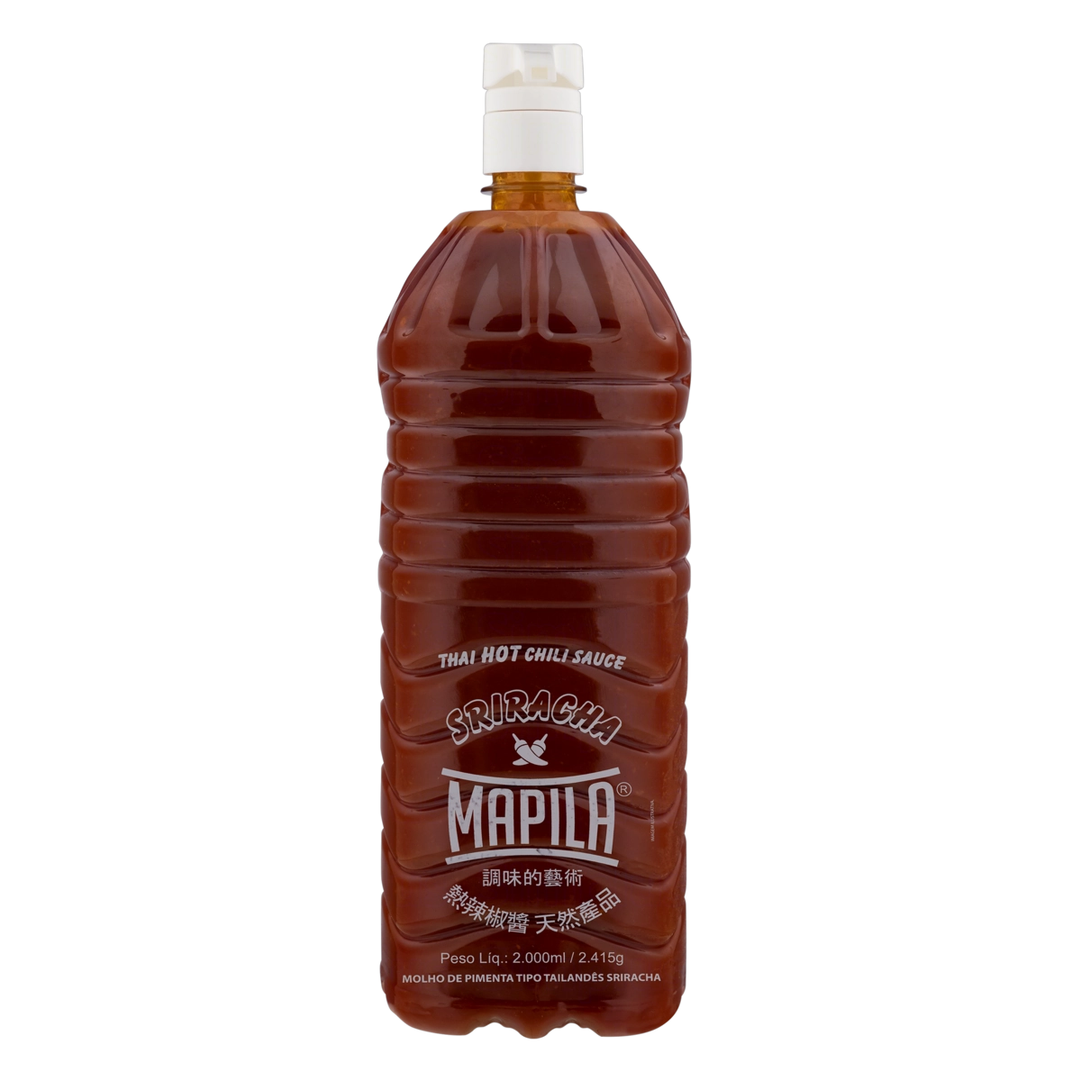 Molho De Pimenta Tailandês Sriracha Mapila Garrafa 2000ml