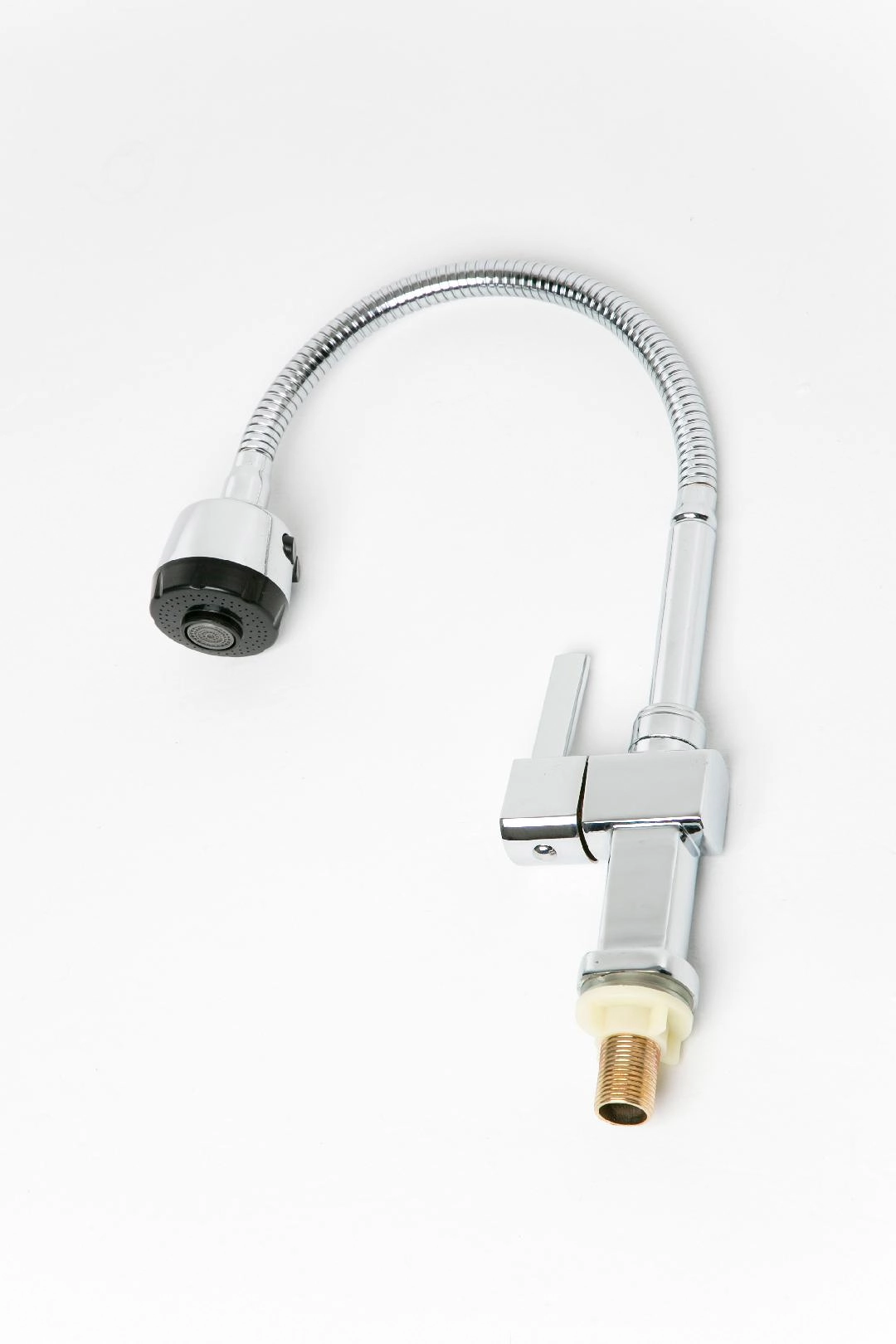 Torneira Cozinha Bancada Gourmet Bica Flexivel Jato Spray