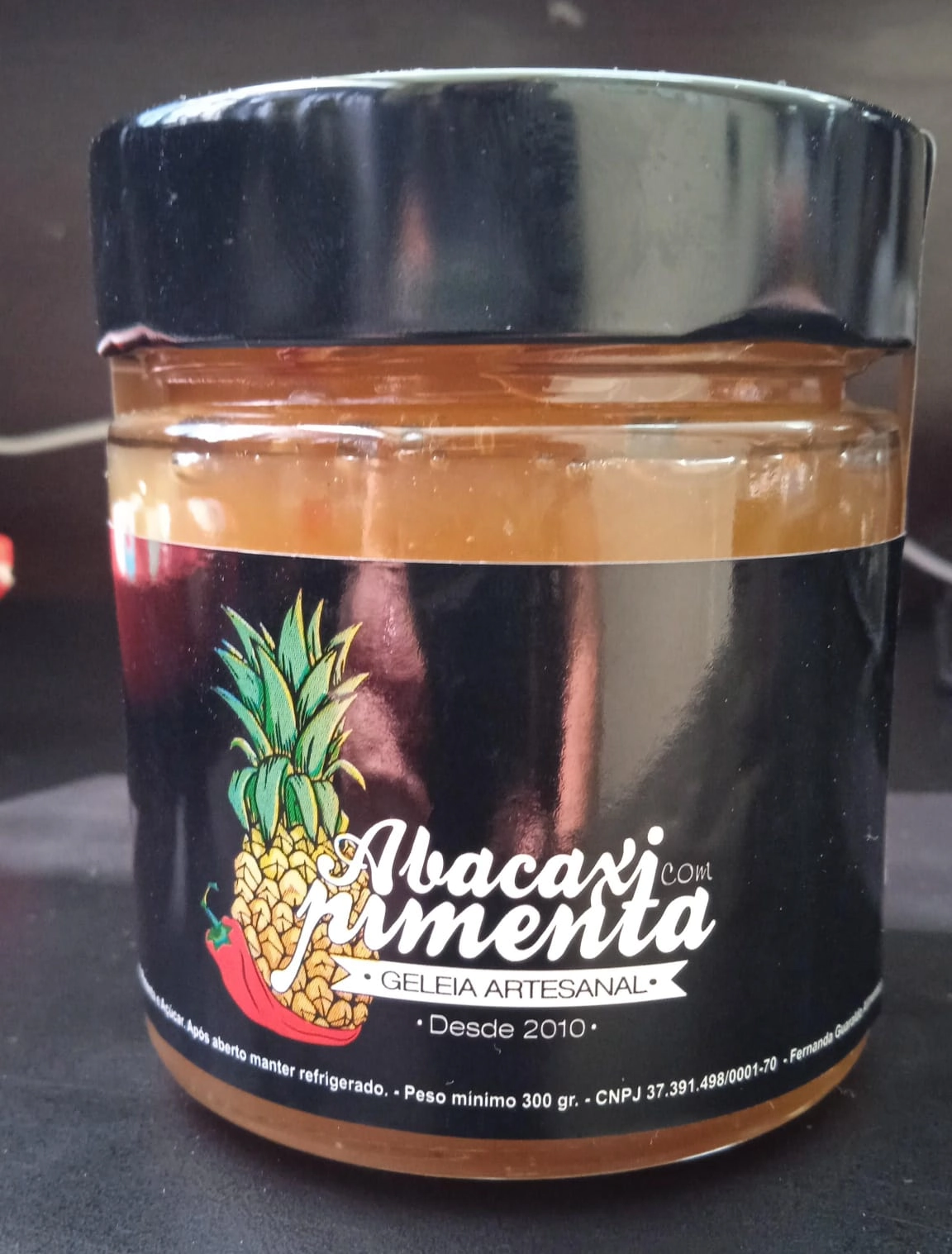 Geleia De Abacaxi Com Pimenta 300g