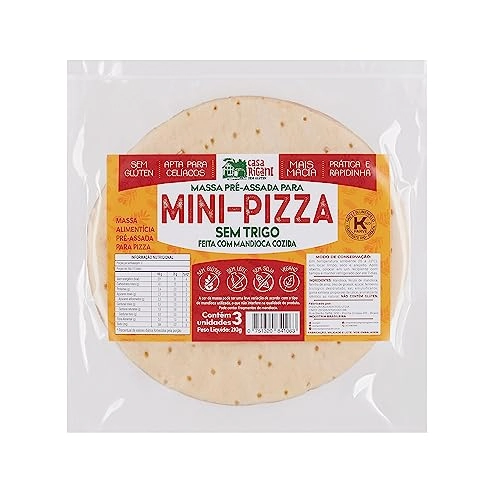 Mini Pizza Sem Trigo