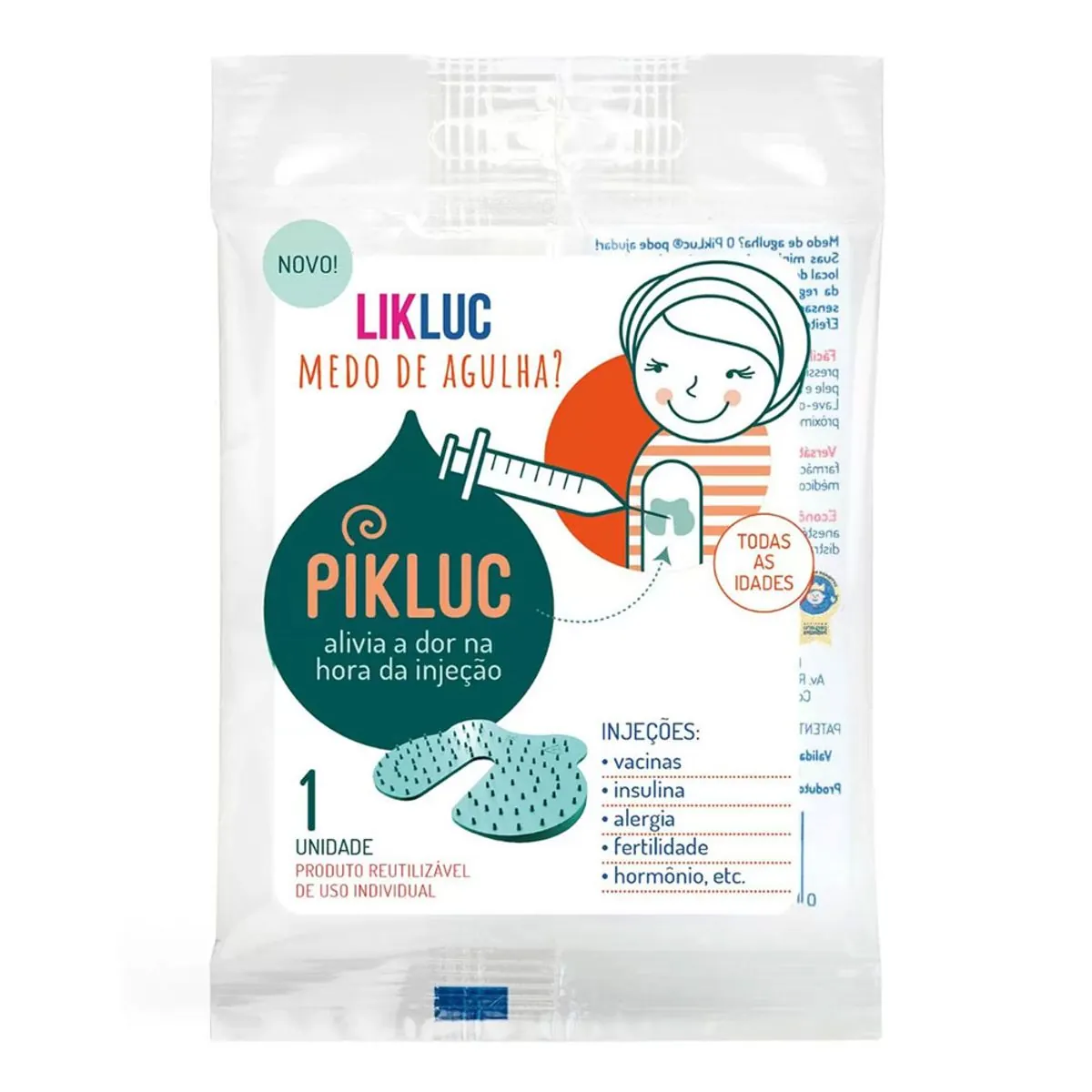 Alívio Da Dor De Injeção Reutilizável Likluc Pikluc
