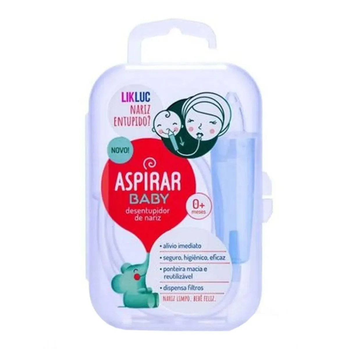 Aspirador Nasal Likluc Aspirar Baby