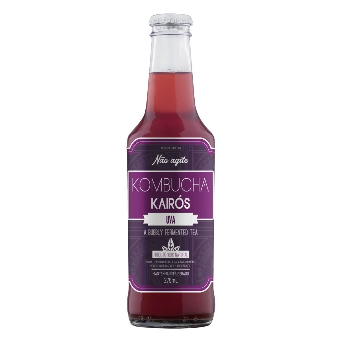 Kombucha Uva Kairós Garrafa 275ml