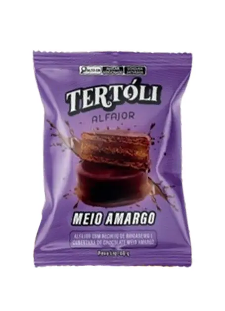Alfajor Tertoli Meio Amargo