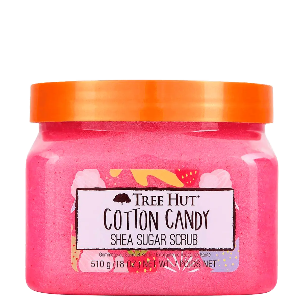 Tree Hut Cotton Candy Shea Sugar Scrub - Esfoliante 510g 510g