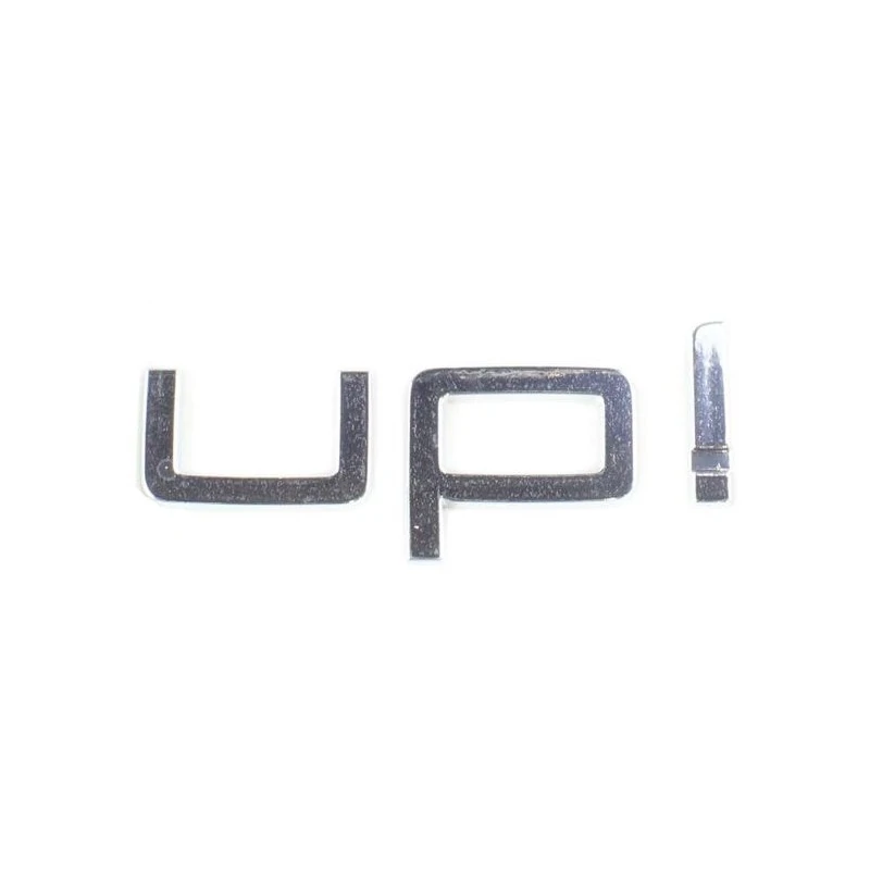 Emblema Tampa do Porta-malas (UP) VOLKSWAGEN UP Cromado - VOLKSWAGEN 1SB853687739