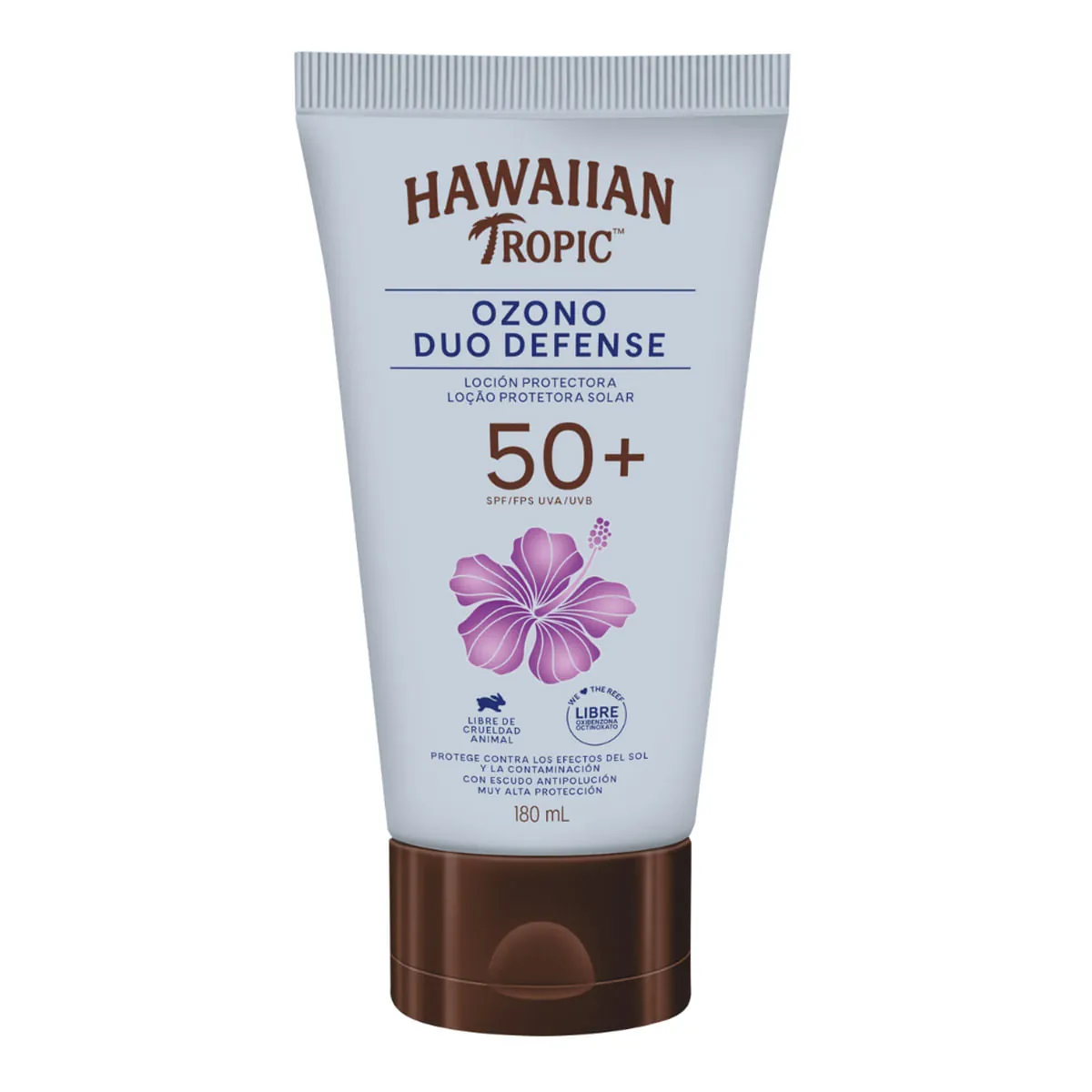 Loção Protetora Solar Hawaiian Tropic Ozono Fps 50 180ml