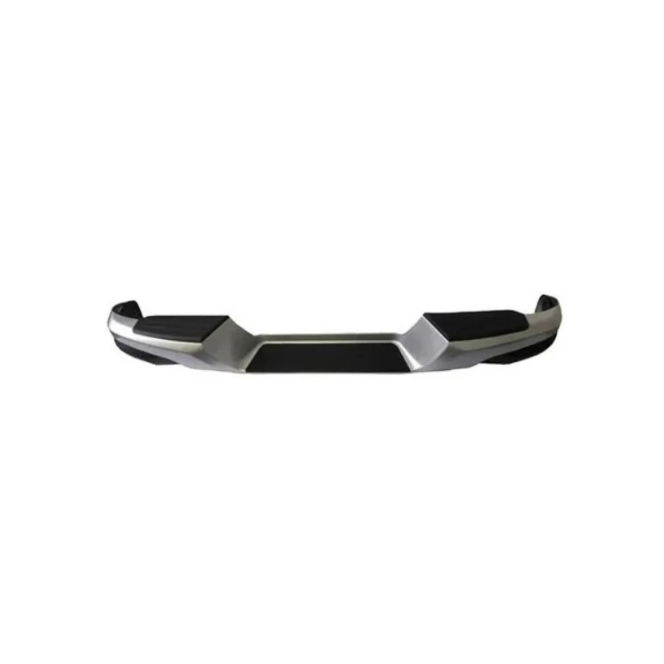 Para-choque Traseiro MITSUBISHI L200 Prata sem Furo Sensor - RUFATO 28148