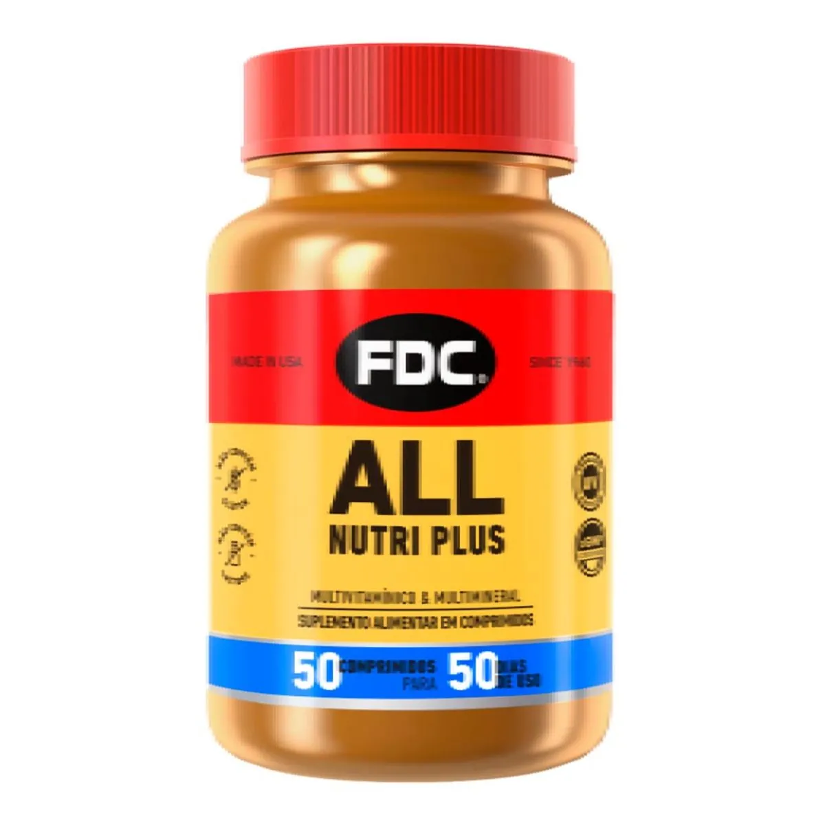 All Nutri Plus Fdc Frasco 50 Comprimidos