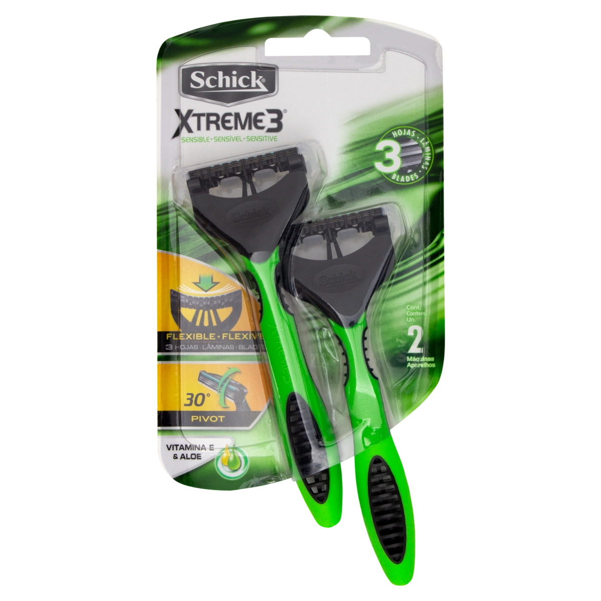 Aparelho Descartável Para Barbear Schick Xtreme 3 2 Unidades