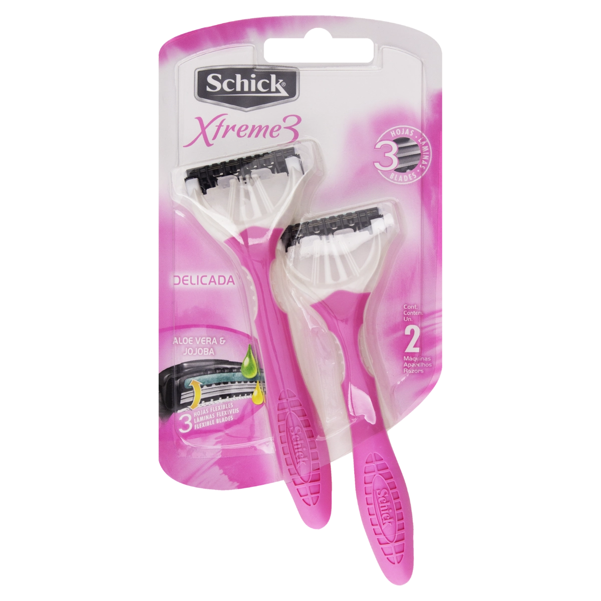 Aparelho Descartável Para Depilar Schick Xtreme 3 2 Unidades