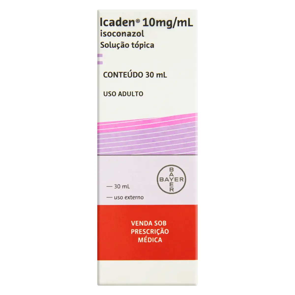 Icaden 10mg/ml Bayer Caixa 30ml Solução Tópica