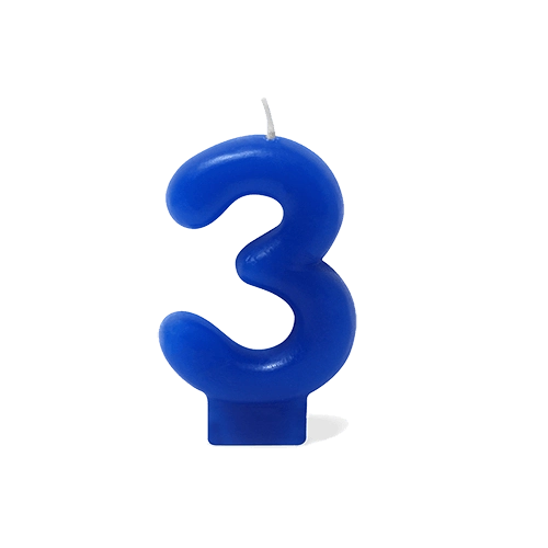 Vela Azul Numero 3