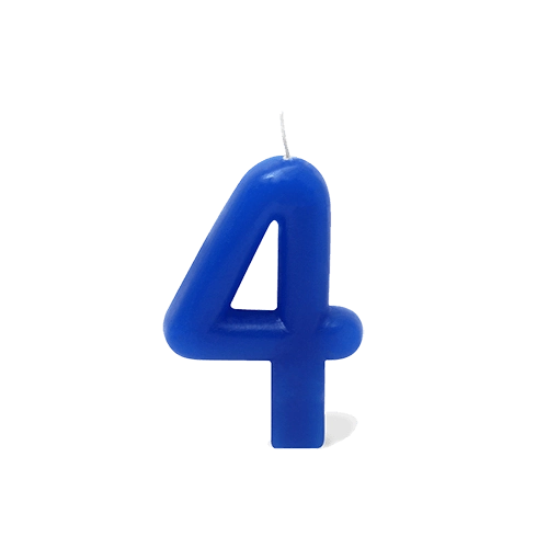 Vela Azul Numero 4