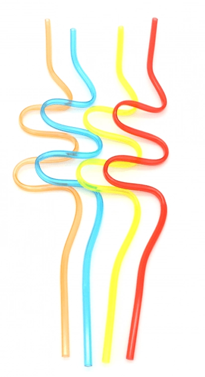 Canudo Espiral Rigido Cores Diversas Silv